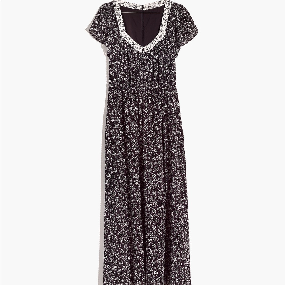 Sheer-Sleeve Dress - Picture 5 of 5